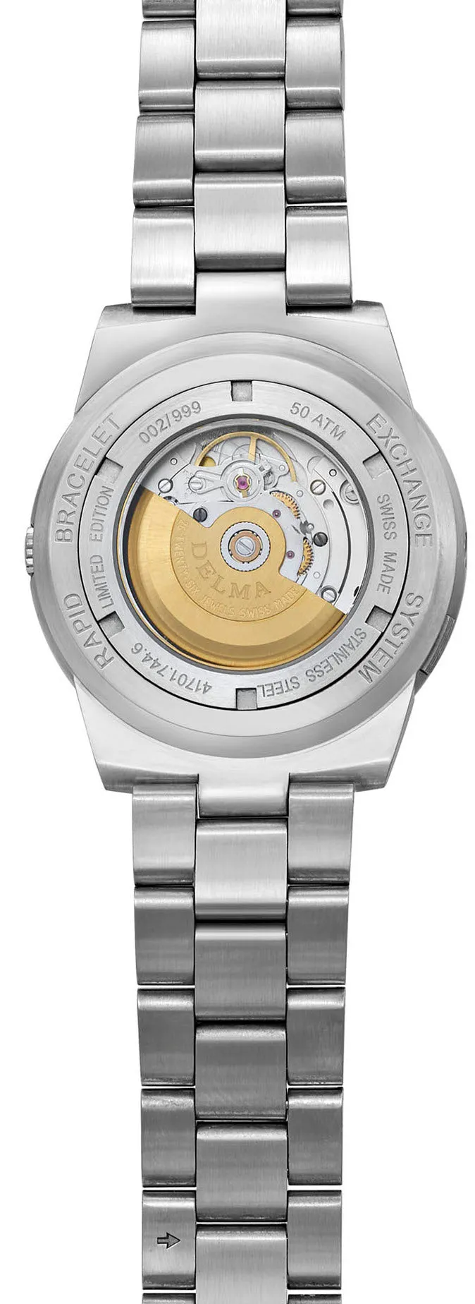 Delma Quattro Blue Limited Edition Watch