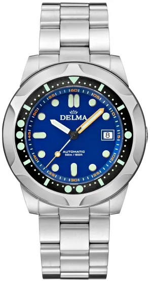 Delma Quattro Blue Limited Edition Watch
