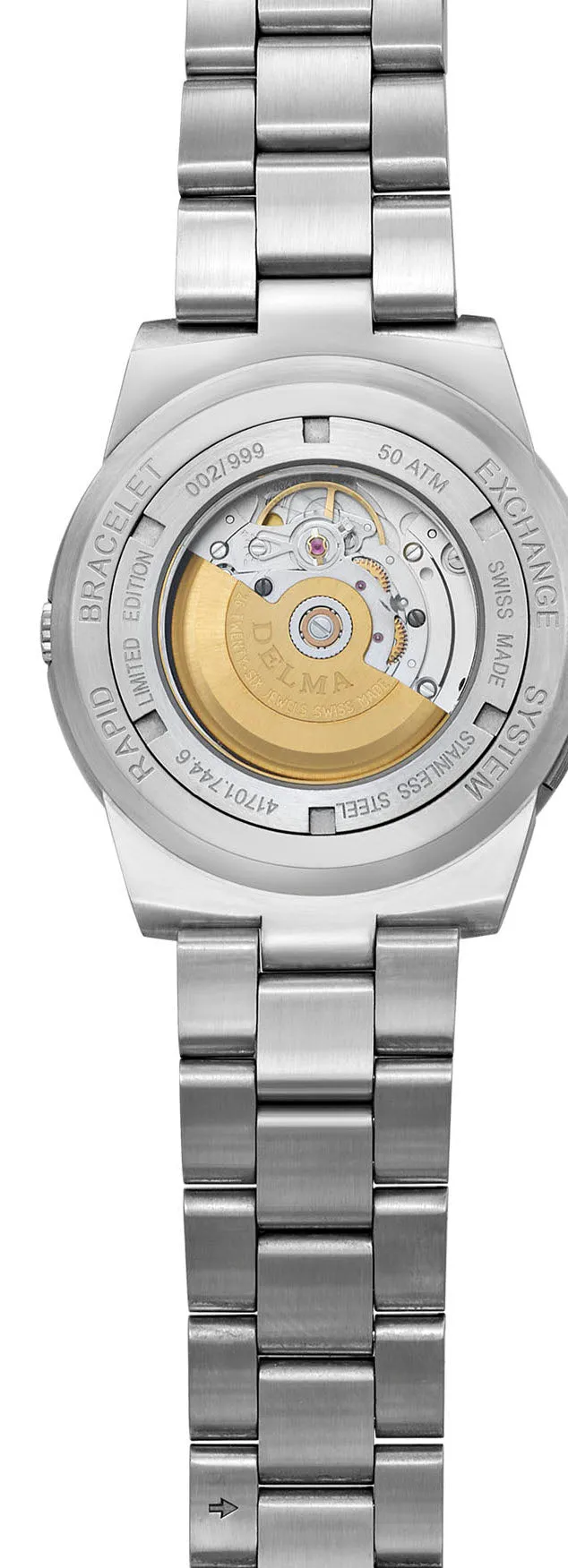Delma Quattro Blue Limited Edition Watch