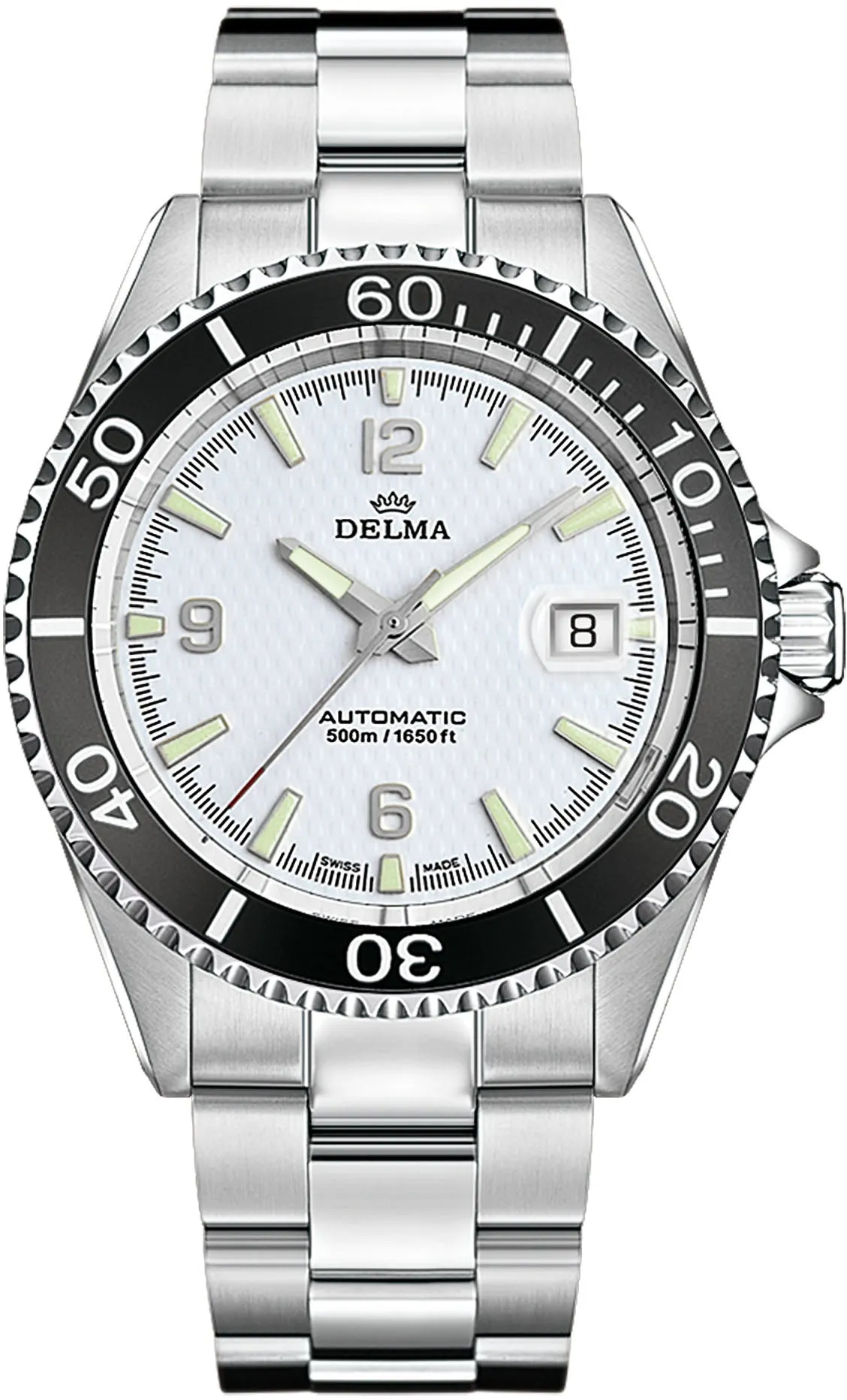 Delma Santiago Automatic White Watch