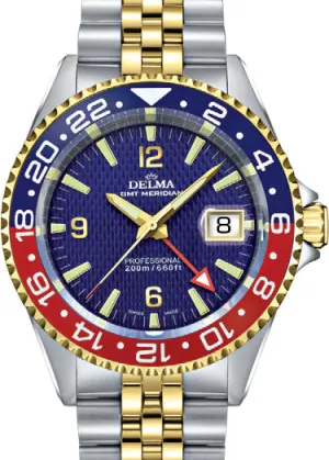 Delma Santiago GMT Bi-Colour Watch