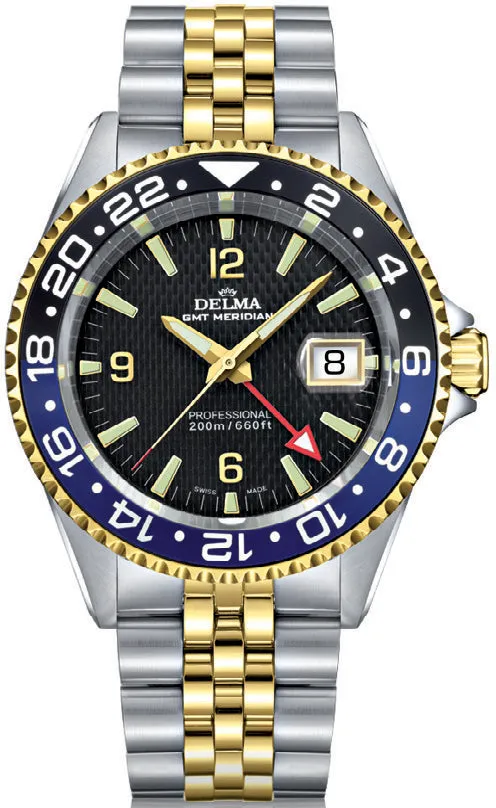 Delma Santiago GMT Bi-Colour Watch