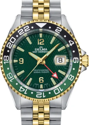Delma Santiago GMT Bi-Colour Watch