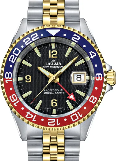 Delma Santiago GMT Bi-Colour Watch