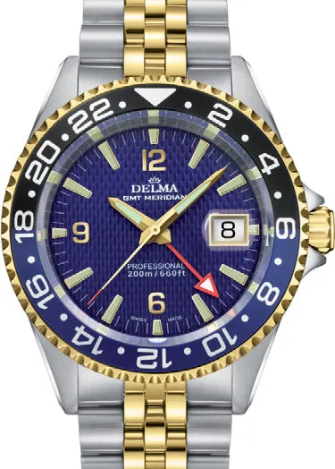 Delma Santiago GMT Bi-Colour Watch