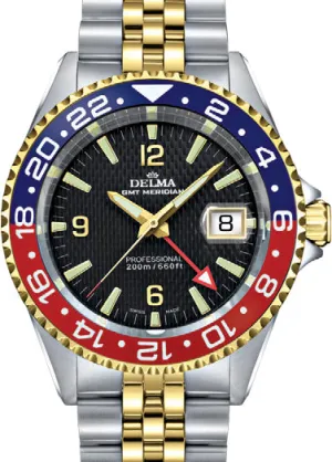 Delma Santiago GMT Bi-Colour Watch