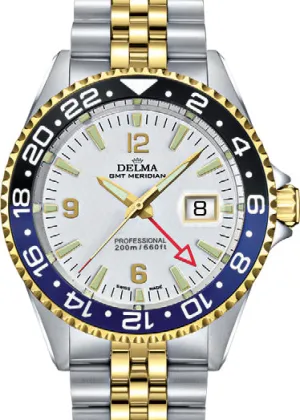Delma Santiago GMT Bi-Colour Watch