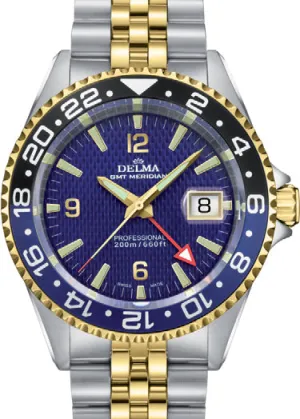 Delma Santiago GMT Bi-Colour Watch