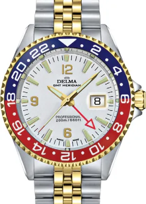 Delma Santiago GMT Bi-Colour Watch