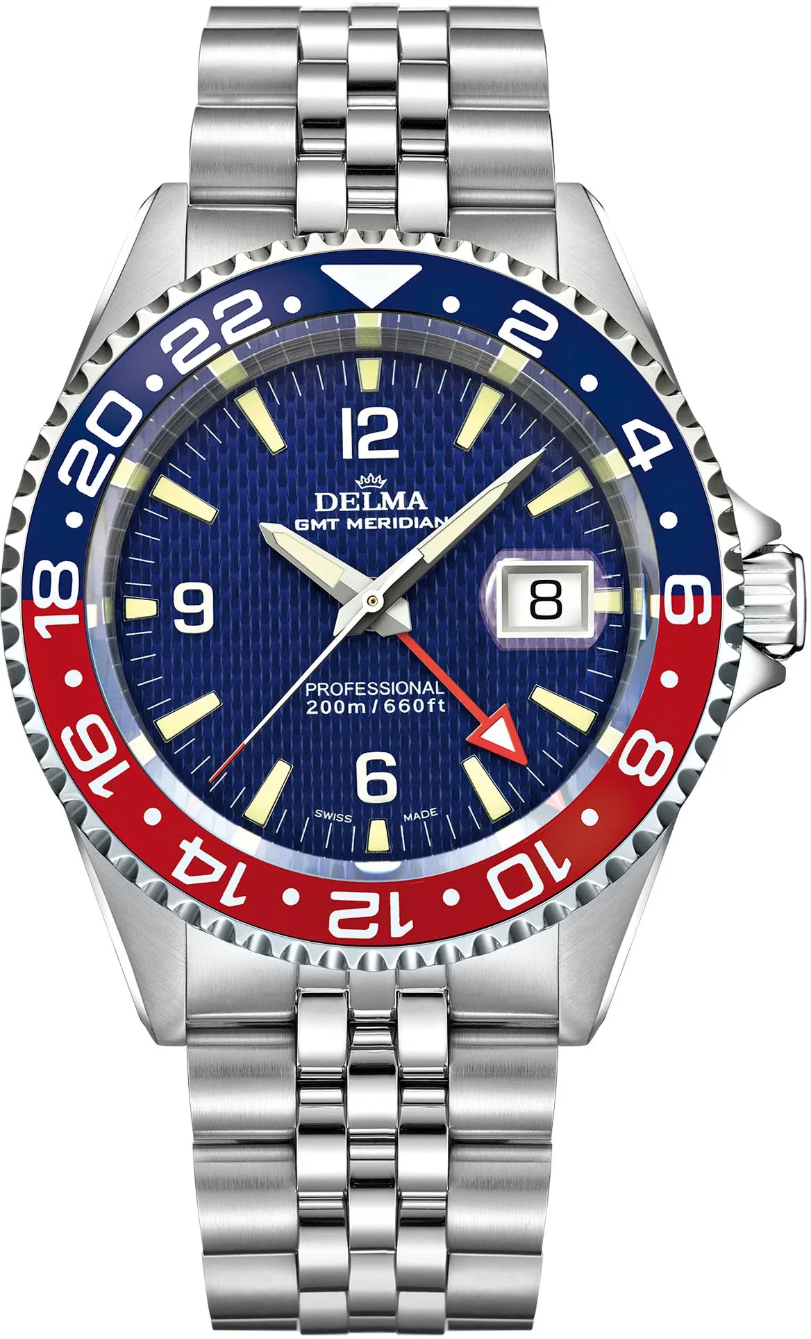 Delma Santiago GMT Meridian Watch
