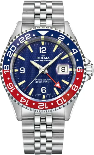 Delma Santiago GMT Meridian Watch