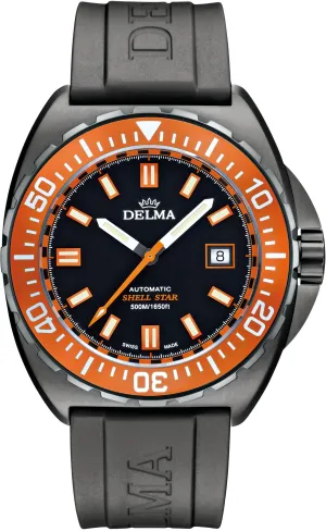 Delma Shell Star Black Tag Automatic Limited Edition Watch