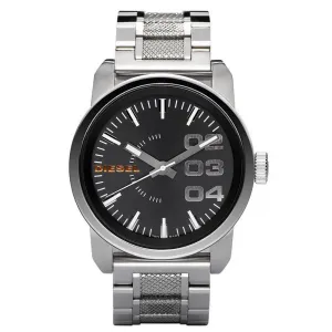 DIESEL DZ1370 Stainless Steel Black Dial Men's Watch