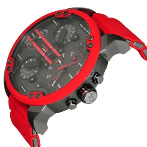 Diesel Men's Chronograph Watch - Mr. Daddy 2.0 Red Bracelet | DZ7370
