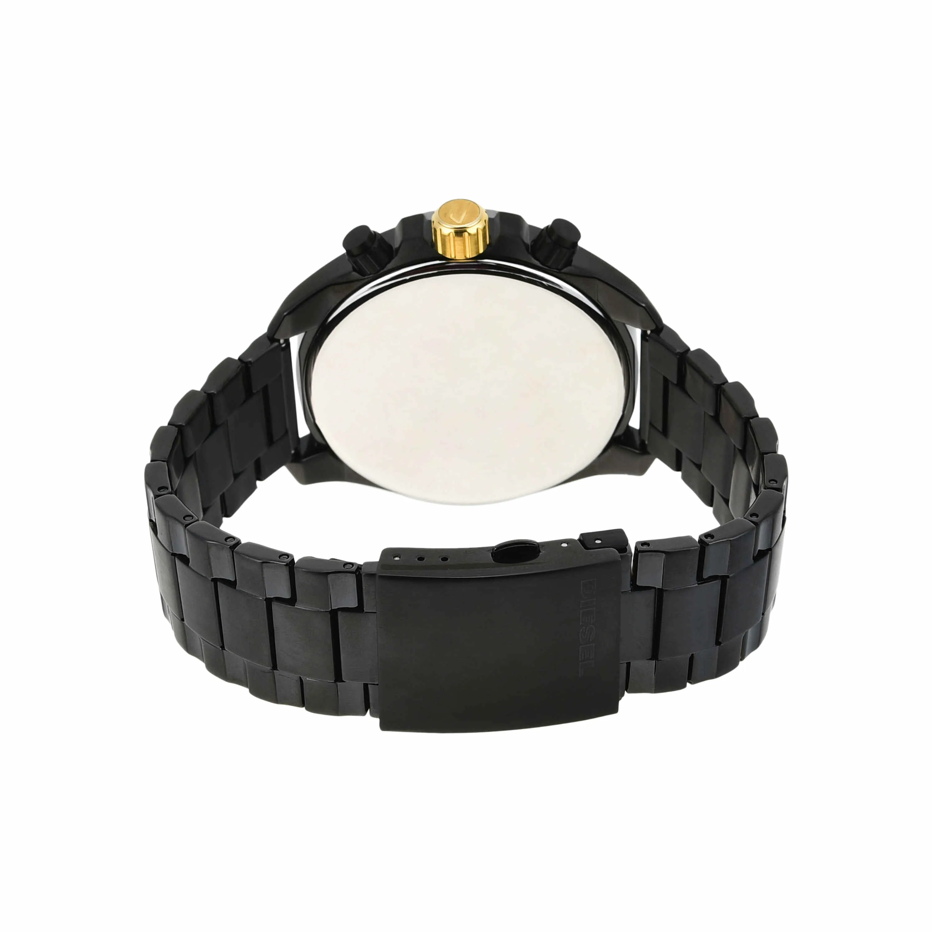 Diesel MS9 Black Chronograph Watch DZ4474