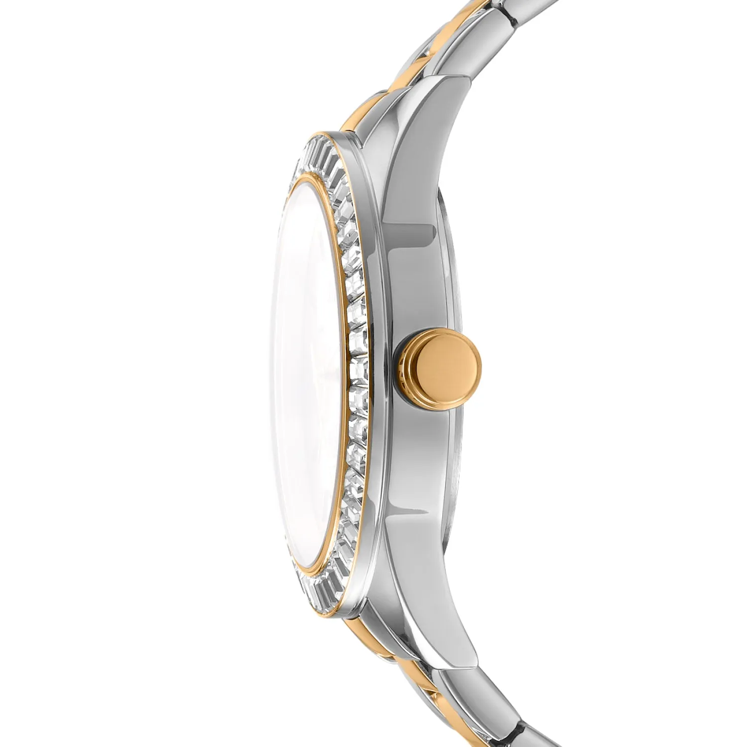 DKNY Nolita Multi Glitz Silver Dial Stainless Steel Watch DK1L027M0075