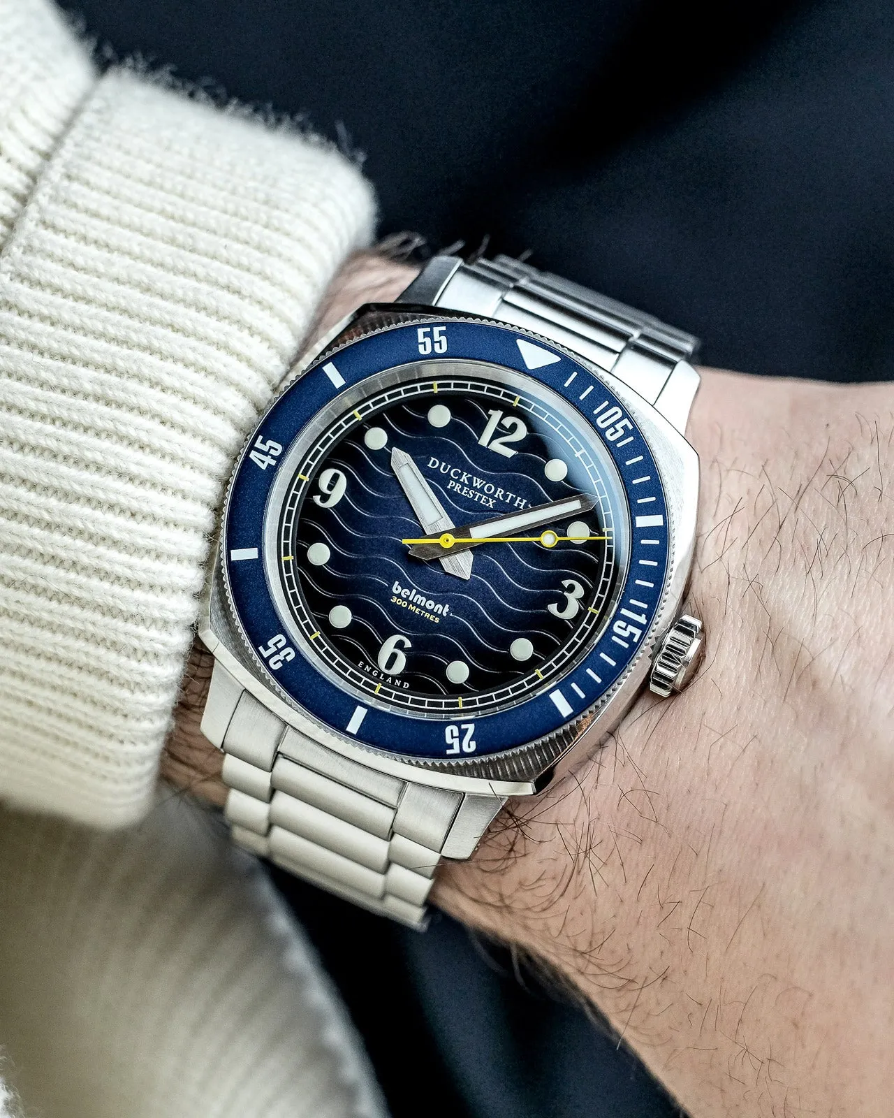 Duckworth Prestex Belmont Dive Blue Bracelet Watch
