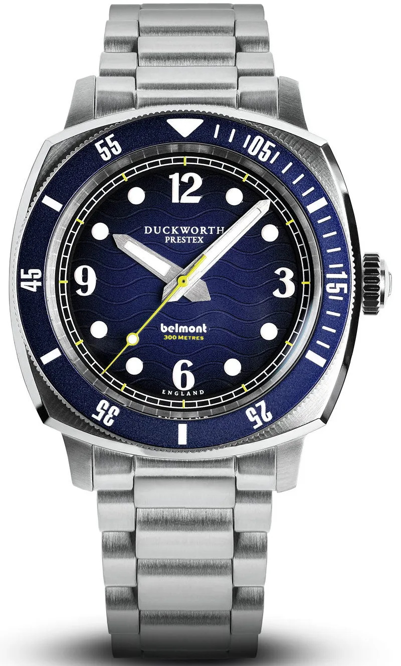 Duckworth Prestex Belmont Dive Blue Bracelet Watch