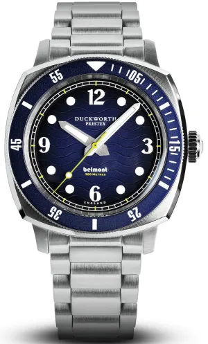 Duckworth Prestex Belmont Dive Blue Bracelet Watch