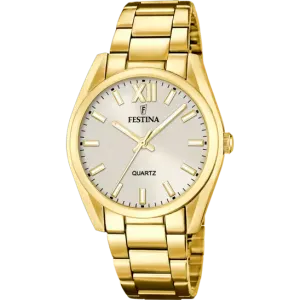 Elegant Festina F20640/1 Women's Watch with Durable 316L Stainless Steel Case and Strap