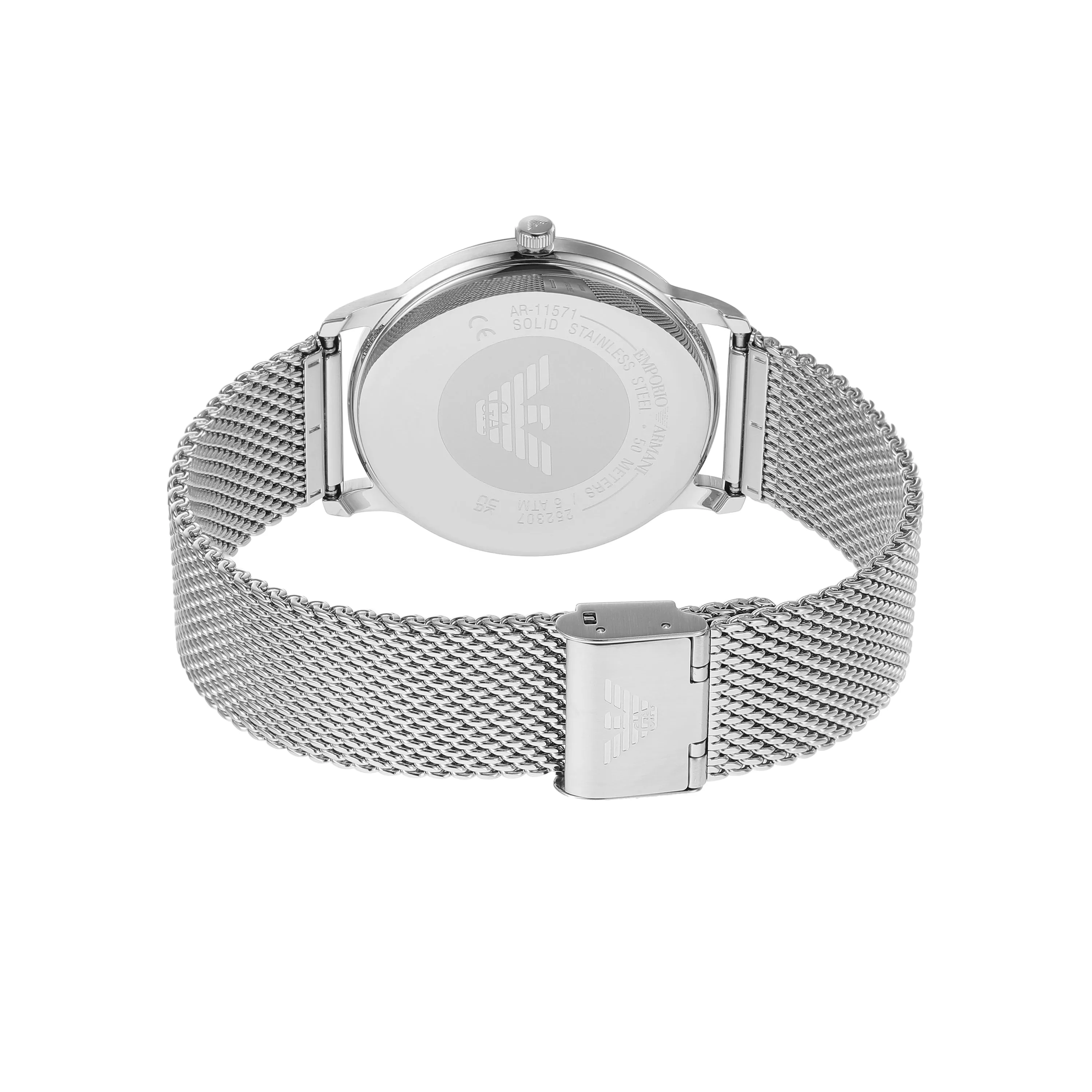 Emporio Armani Blue Sunray Dial Stainless Steel Men's Watch AR11571
