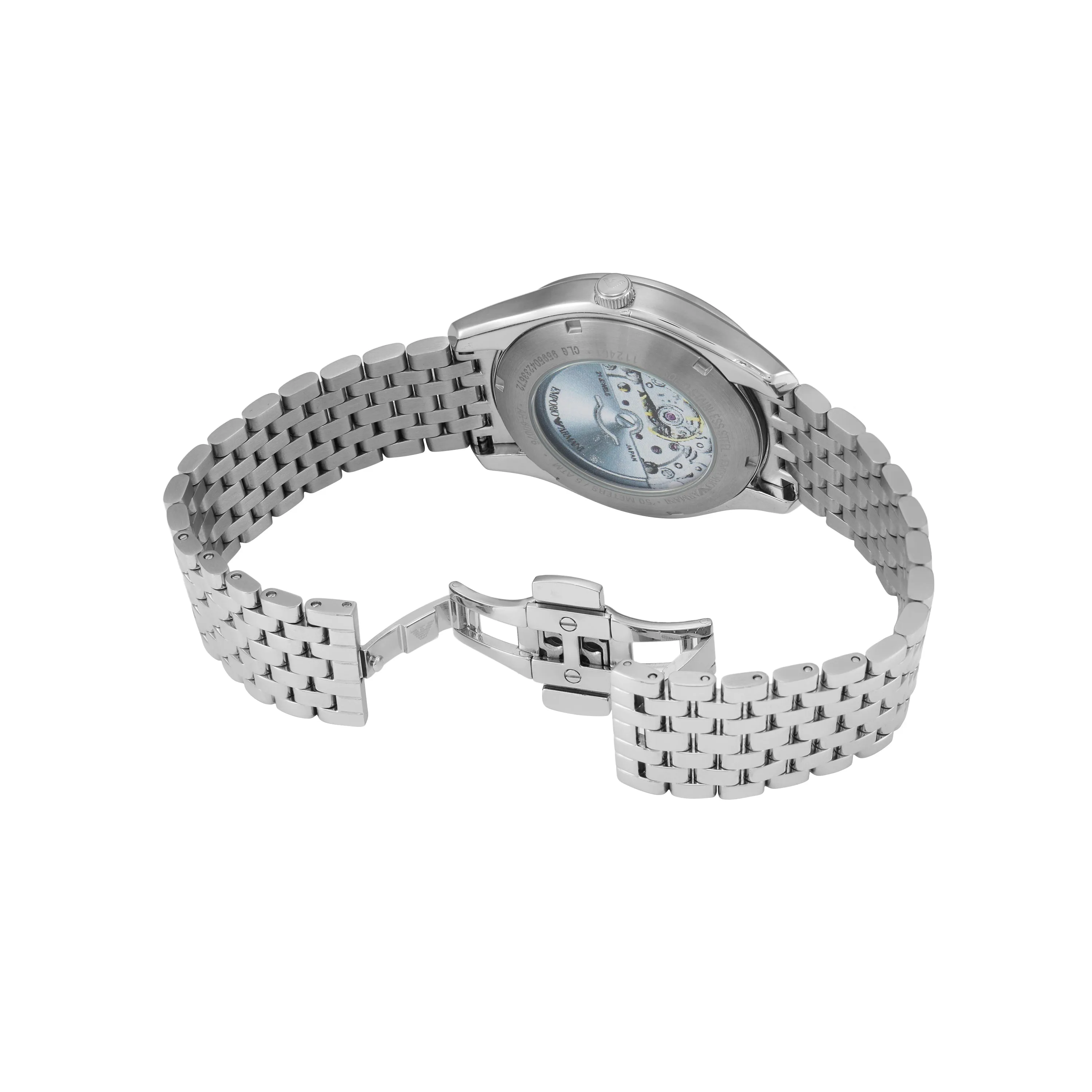 Emporio Armani Men's Luxury Sunray Dial Watch Stainless Steel AR60076