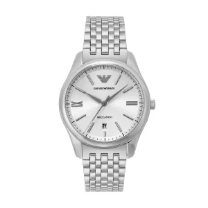 Emporio Armani Men's Luxury Sunray Dial Watch Stainless Steel AR60076