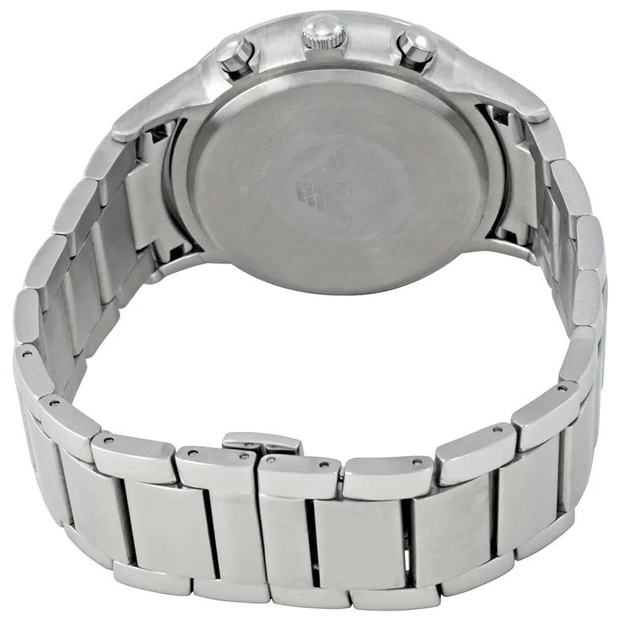 Emporio Armani Men's Navy Chronograph Watch with Date and Water Resistance