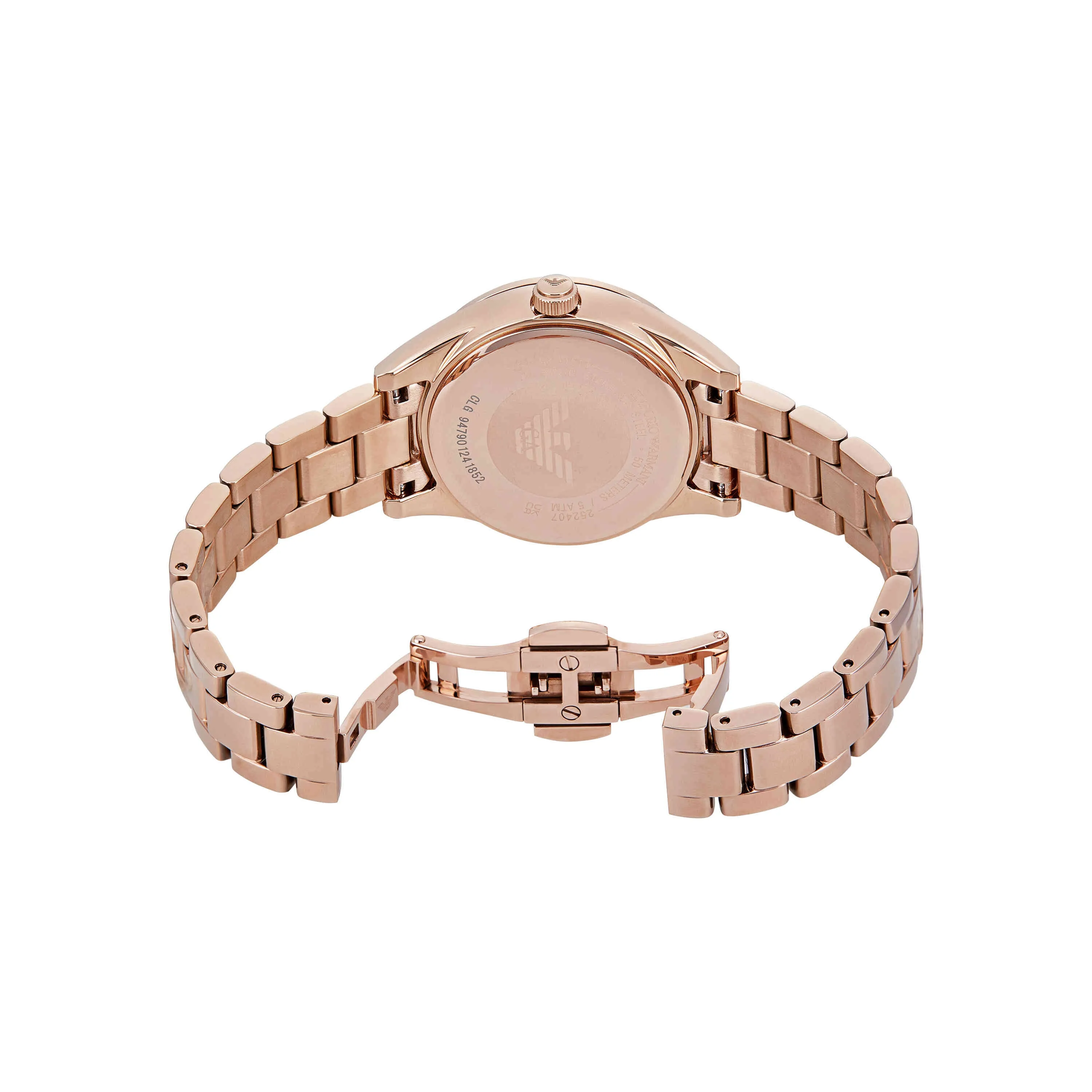 Emporio Armani Rose Gold Tone Analogue Watch AR11613