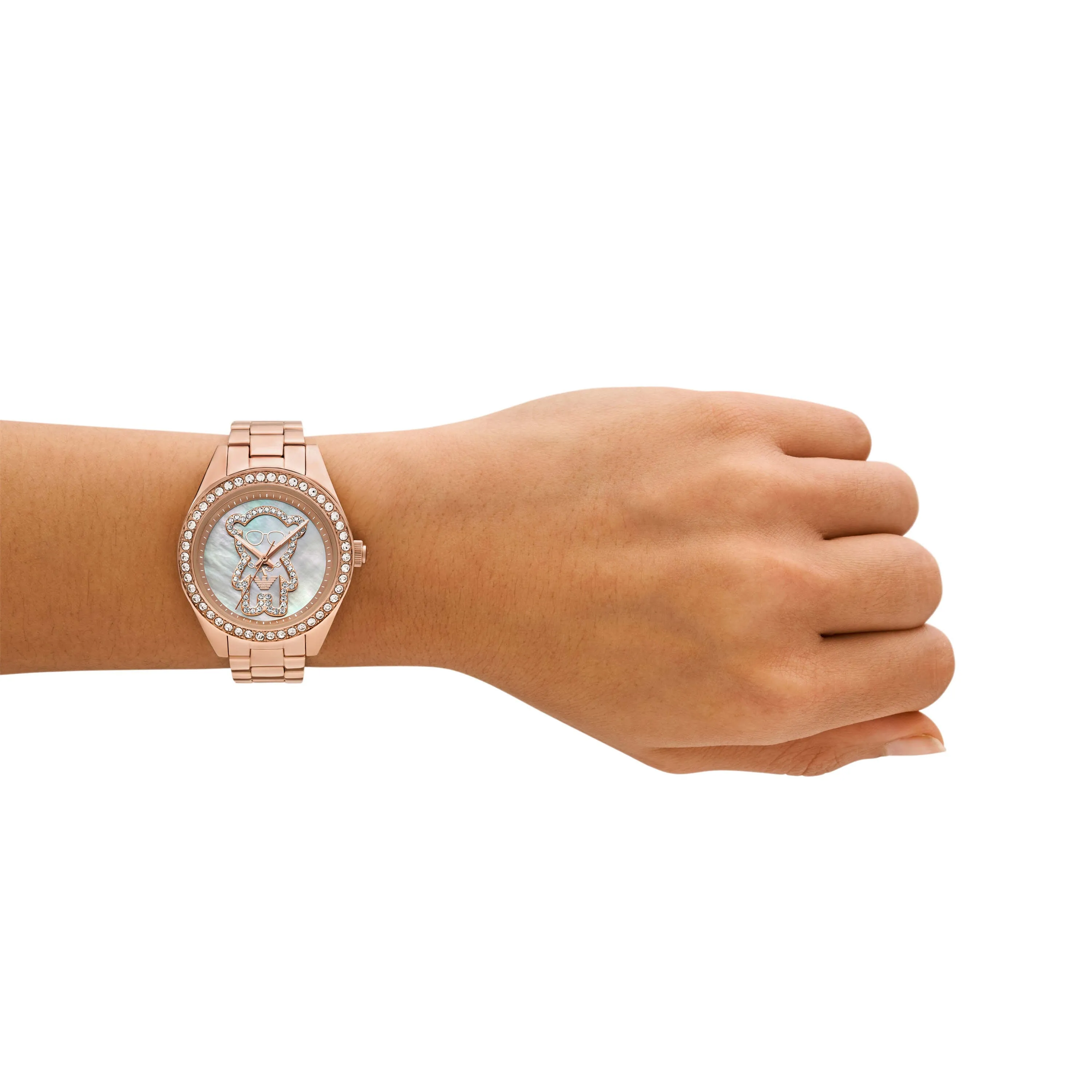 Emporio Armani Rose Gold Tone Analogue Watch AR11613