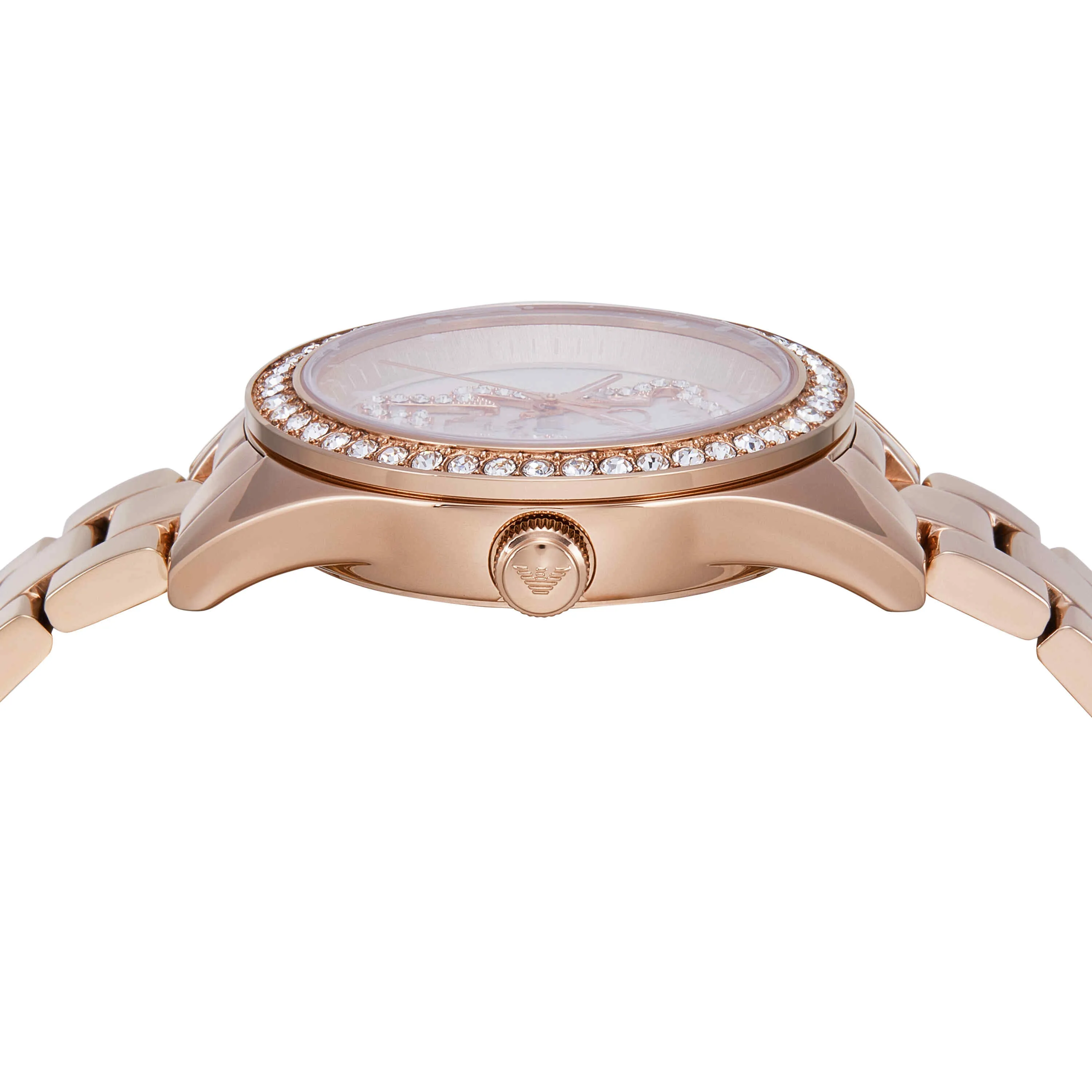 Emporio Armani Rose Gold Tone Analogue Watch AR11613