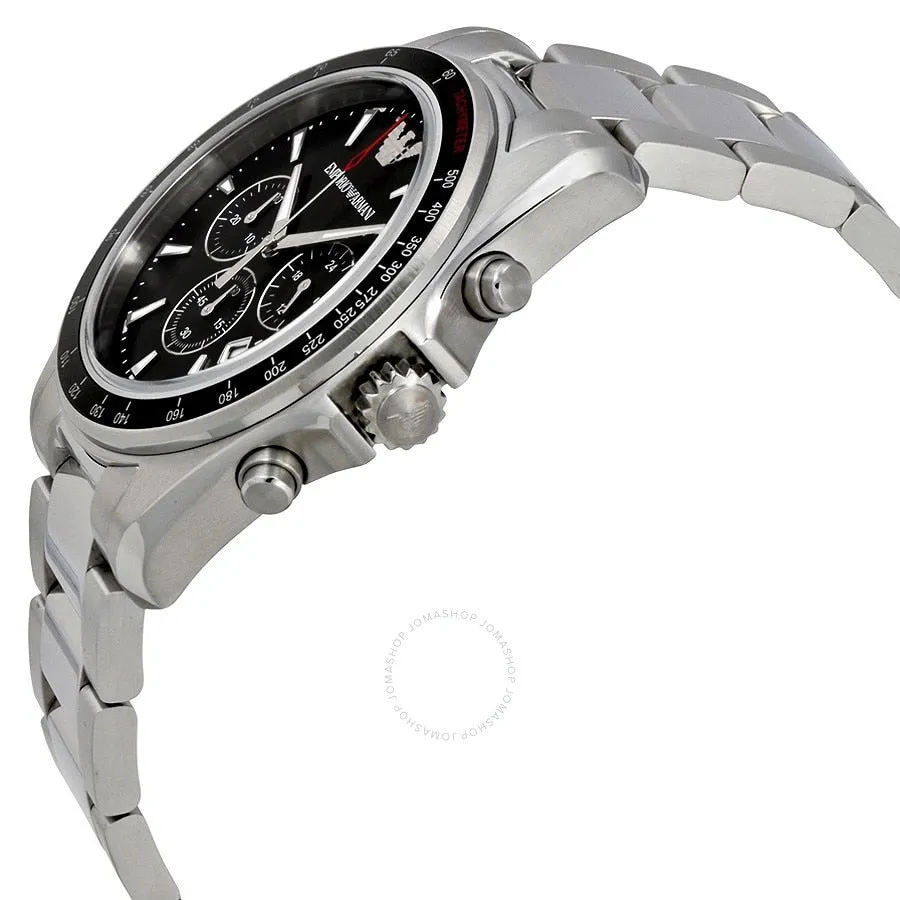 Emporio Armani Sigma Men's Chronograph Watch Black Dial EA1234
