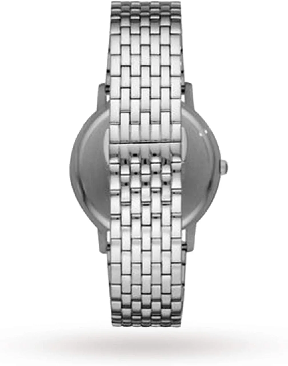 Emporio Armani Silver Watch and Cufflinks Set for Men AR80030