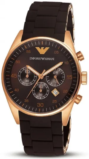 Emporio Armani Stainless Steel Men's Chronograph Watch AR5890