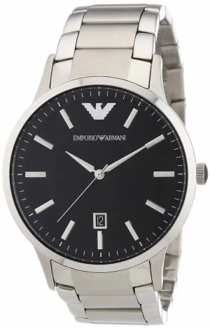 Emporio Armani Stainless Steel Men's Watch with Date AR2457