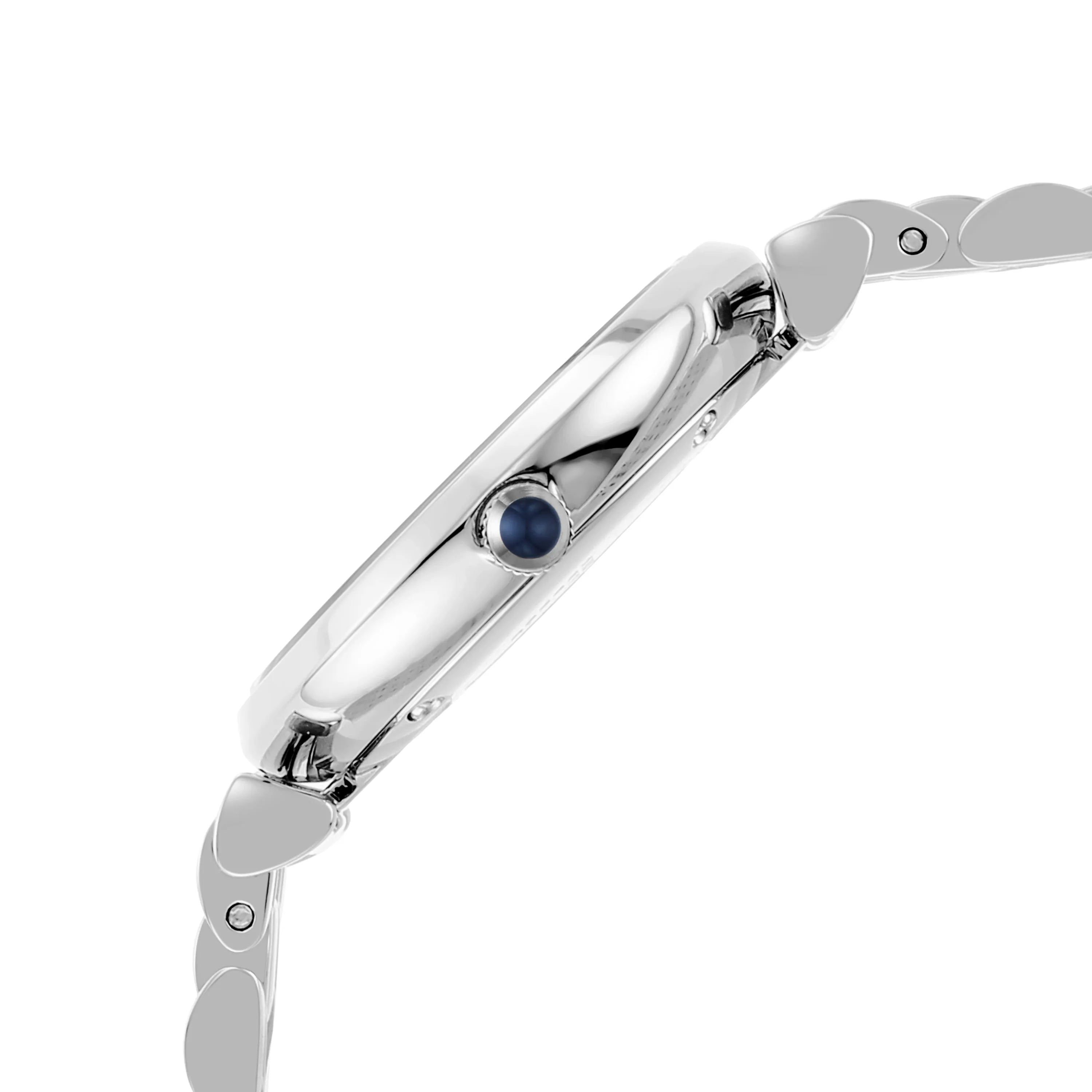 Emporio Armani Women's Blue Dial Silver Steel Watch AR11091