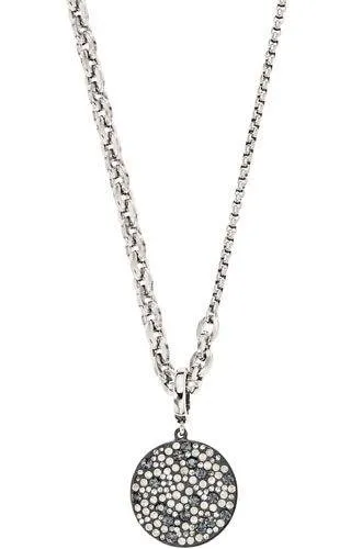 Emporio Armani Women's Cubic Zirconia Pendant Necklace EGS1967040