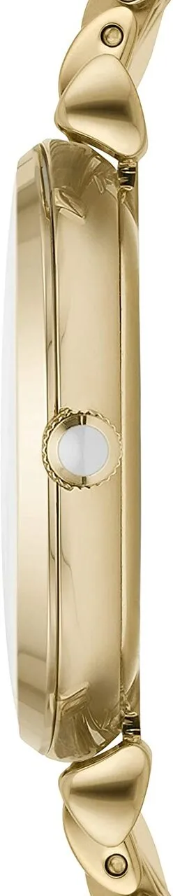Emporio Armani Women's Gold Dial Stainless Steel Watch AR1907