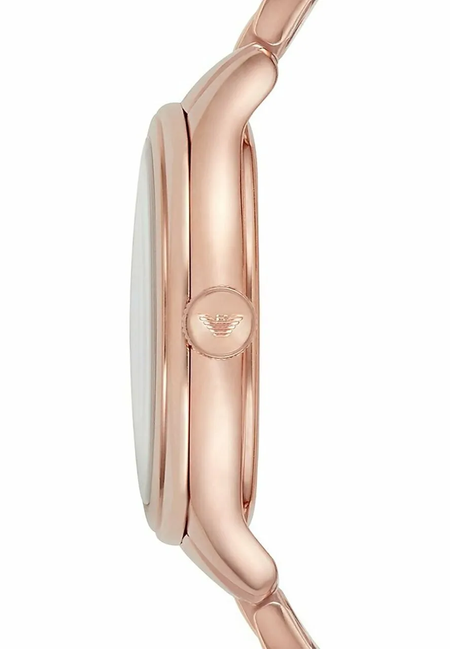 Emporio Armani Women's Rose Gold Bracelet Watch Model AR11038