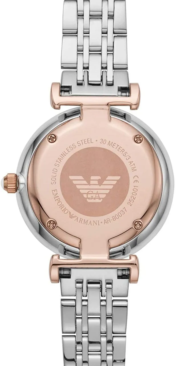 Emporio Armani Women's Sophisticated Silver Watch AR80037