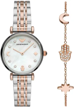 Emporio Armani Women's Sophisticated Silver Watch AR80037