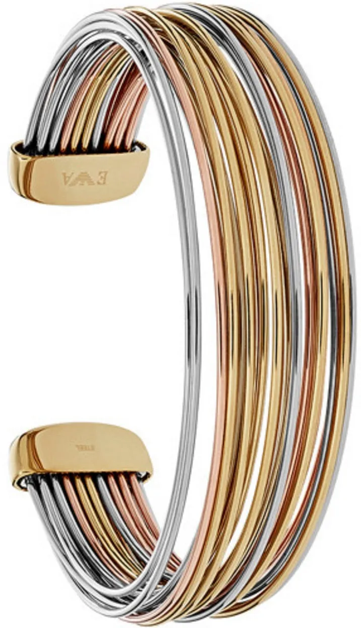 Emporio Armani Women's Stainless Steel Cuff Bracelet EGS2189710