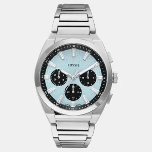 Everett Men Quartz Blue Dial Chronograph Stainless Steel Watch FS6105