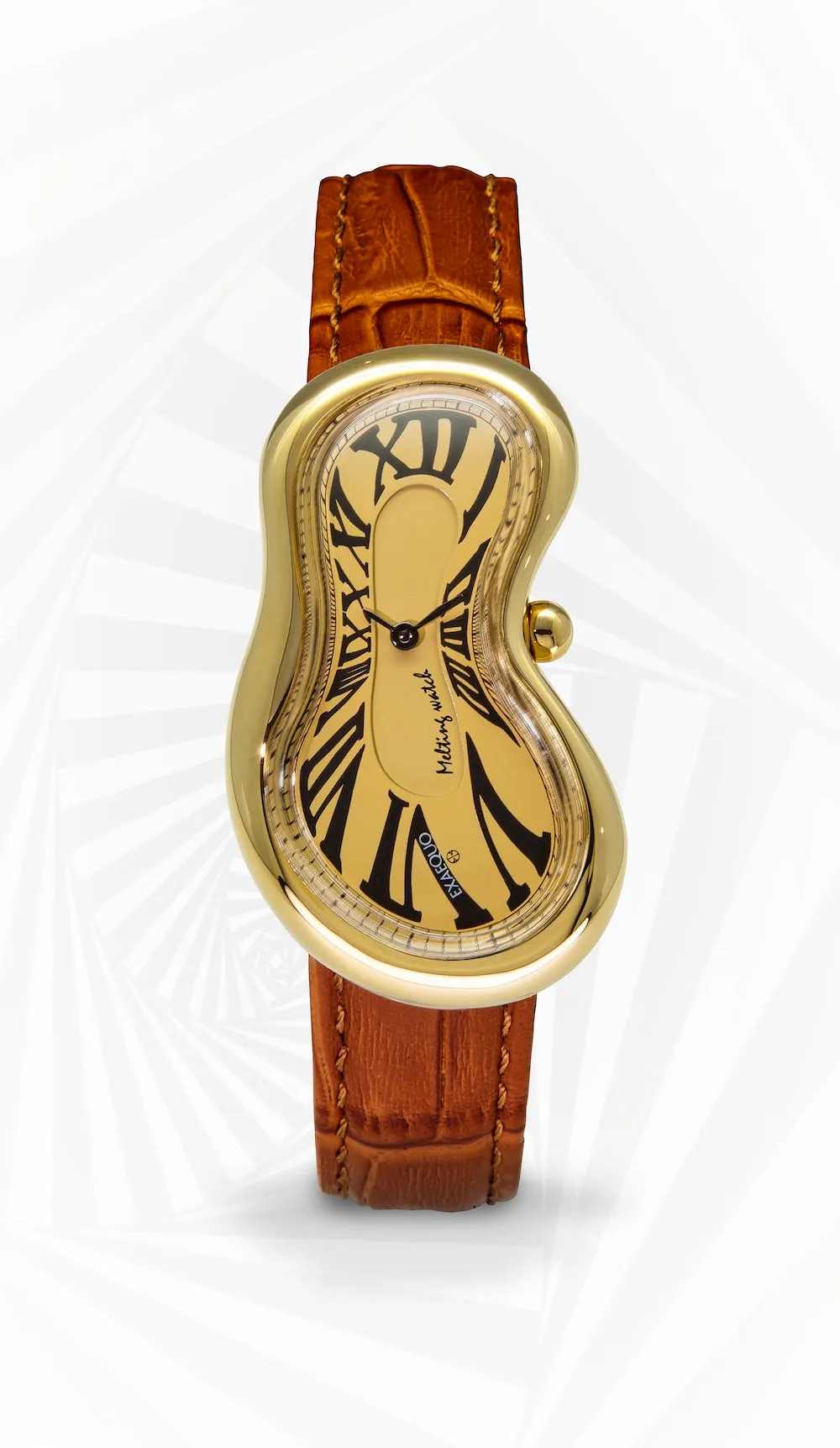 Exaequo Melting PVD Gold Watch