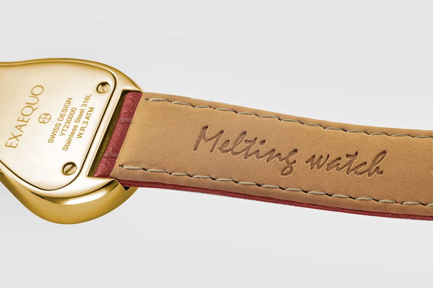 Exaequo Melting PVD Gold Watch
