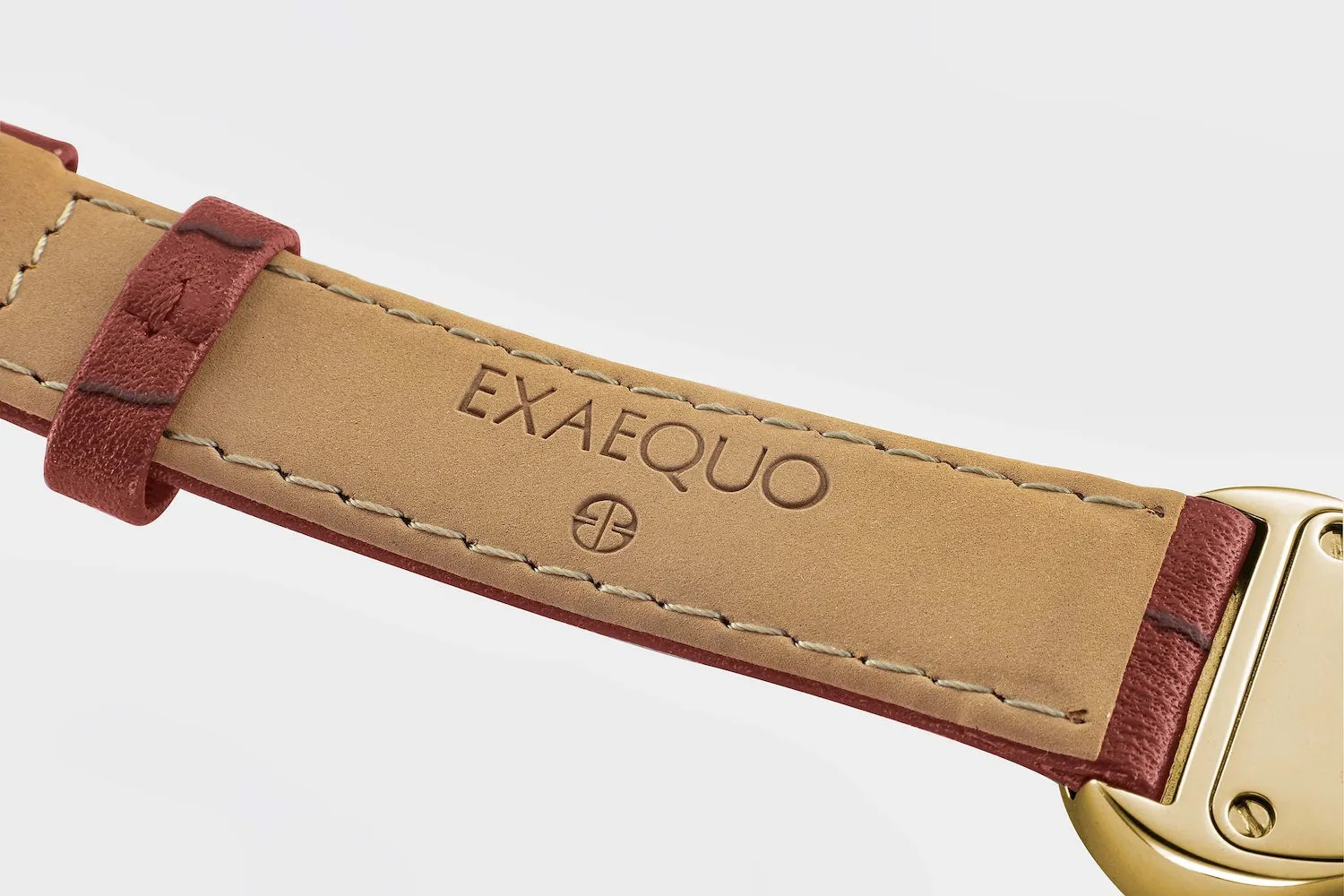 Exaequo Melting PVD Gold Watch
