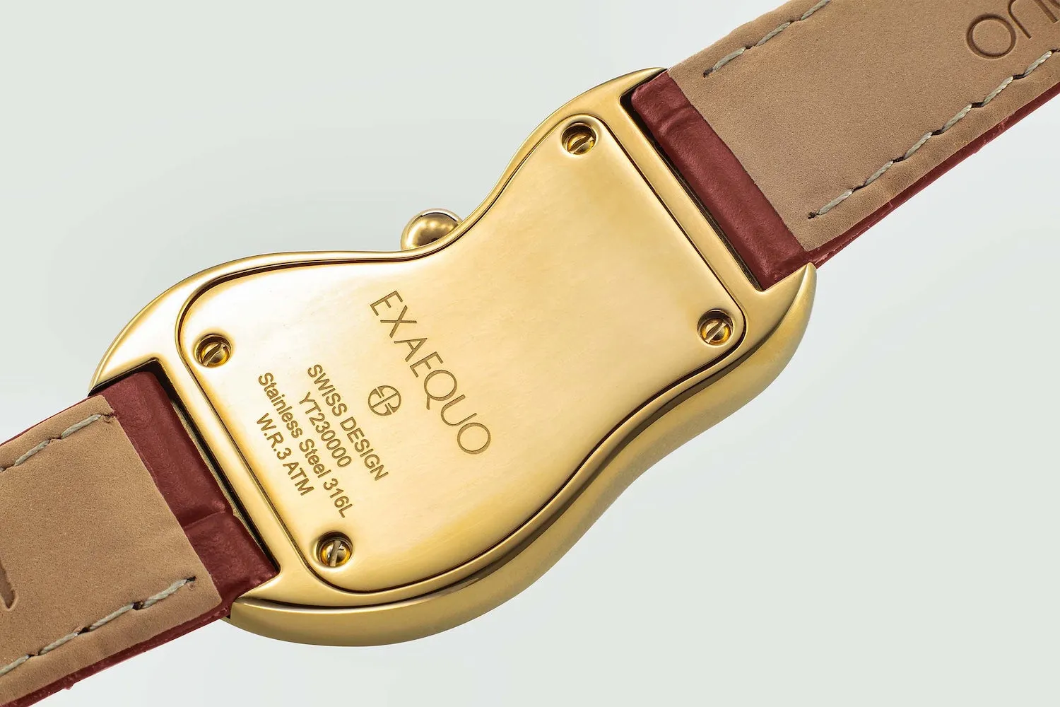 Exaequo Melting PVD Gold Watch