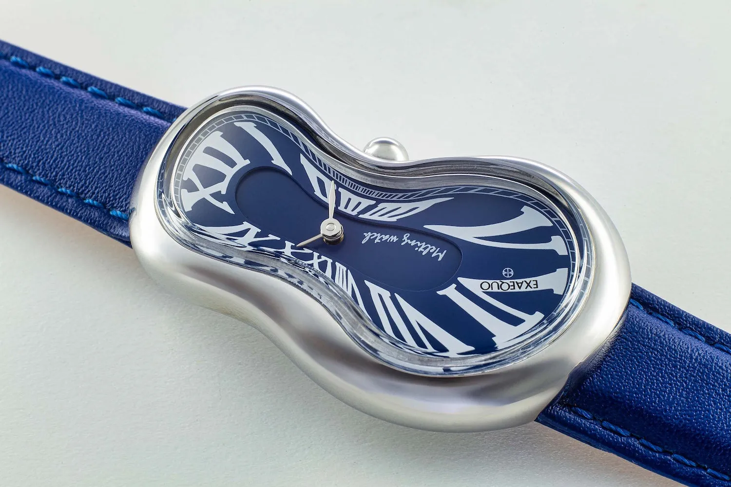 Exaequo Melting Steel Blue Watch