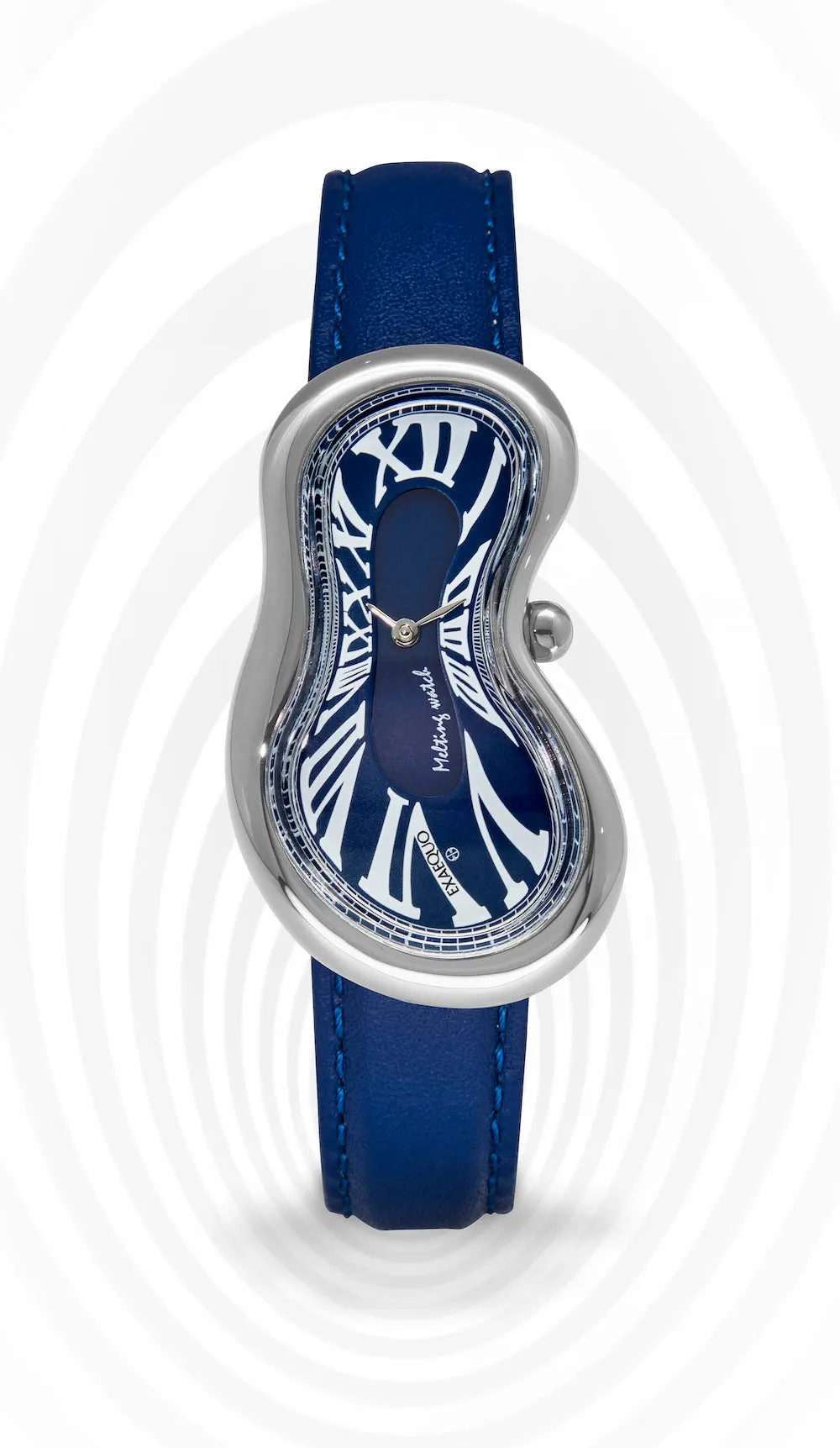 Exaequo Melting Steel Blue Watch
