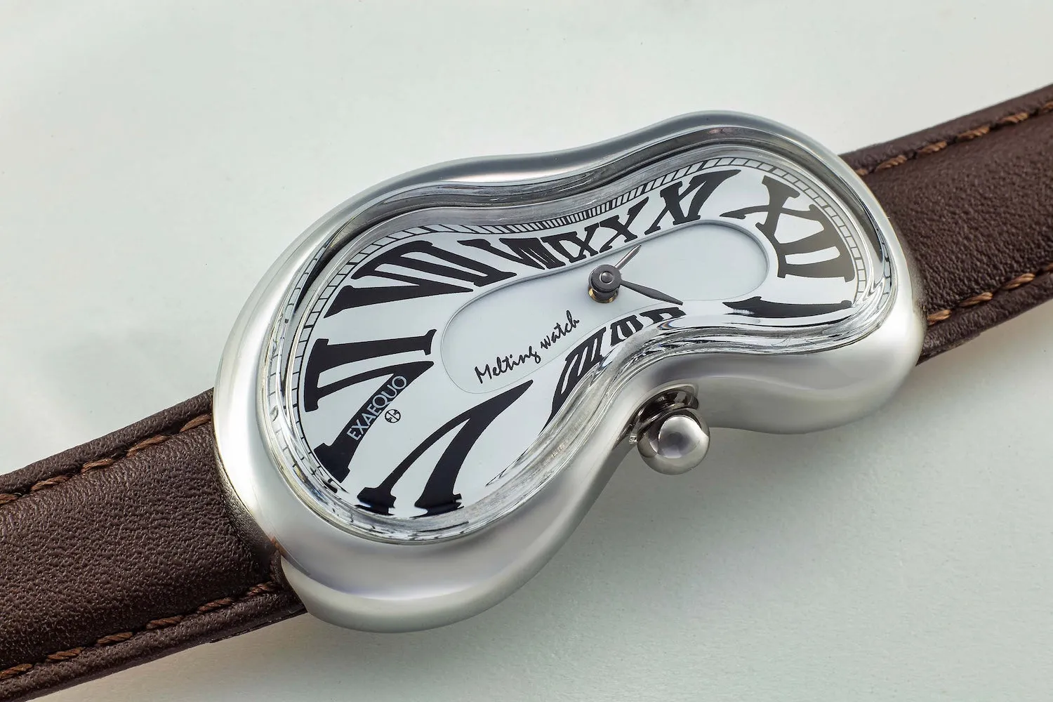Exaequo Melting Steel White Watch